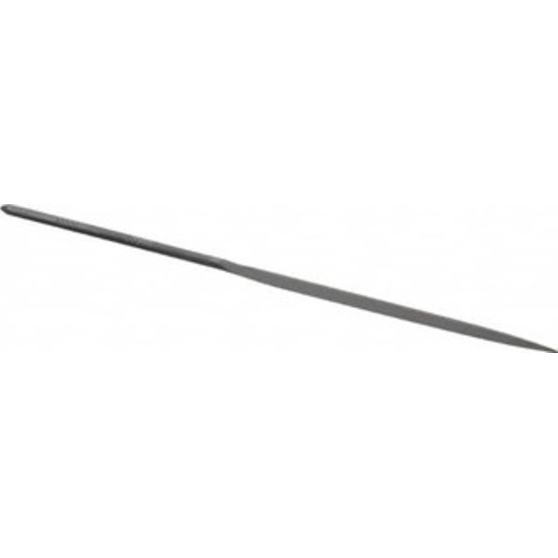 Grobet USA 6-1/4 Needle Precision Swiss Pattern Barrette File 6 Cut, 3 LOC, with Handle 31.464 – 60233269