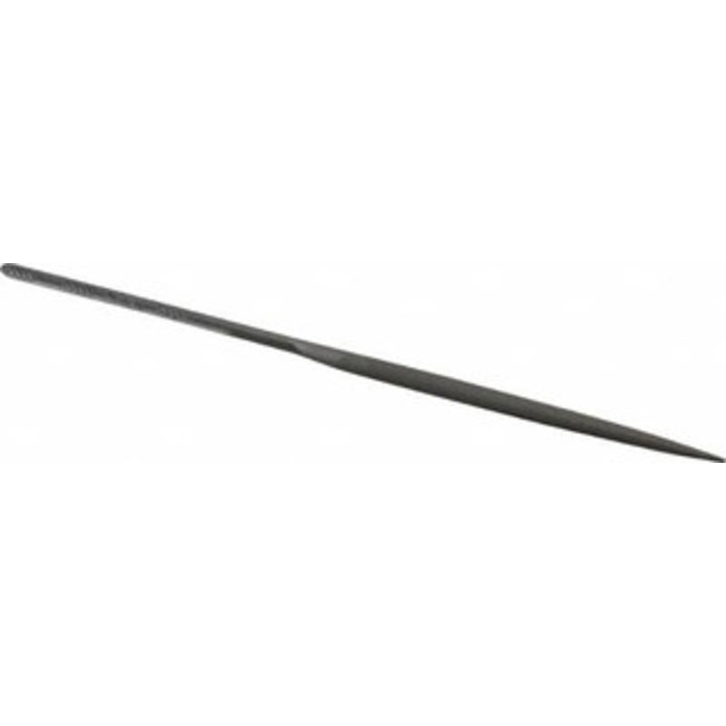 Nicholson 6-1/4 Needle Precision Swiss Pattern Half Round File 0 Cut, 3 LOC, with Handle T37807 – 60304045