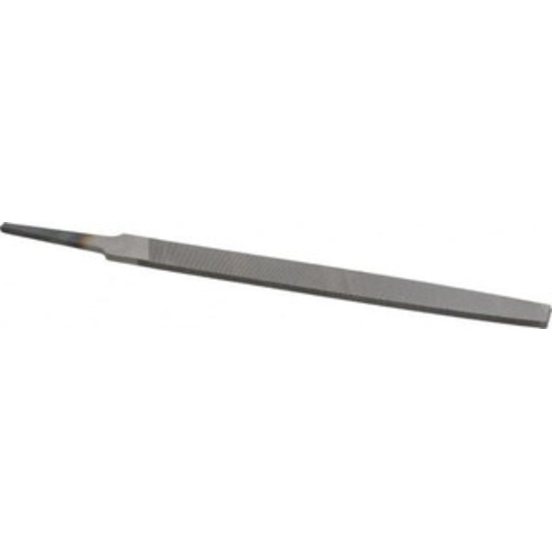 Nicholson 6 Long, Second Cut, Mill American-Pattern File Single Cut, 7/64 Overall Thickness, Tang 08385NN – 80755127