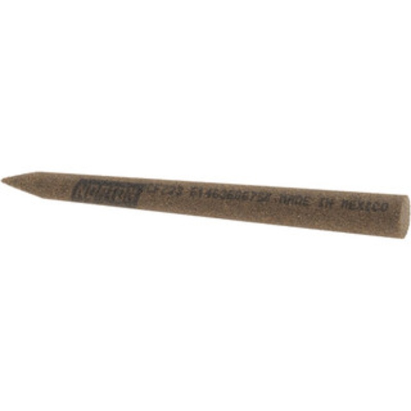 Norton 3 Long x 5/16 Diam x 5/16 Thick, Aluminum Oxide Sharpening Stone Round Pointed, Coarse Grade 61463686750 – 98698145