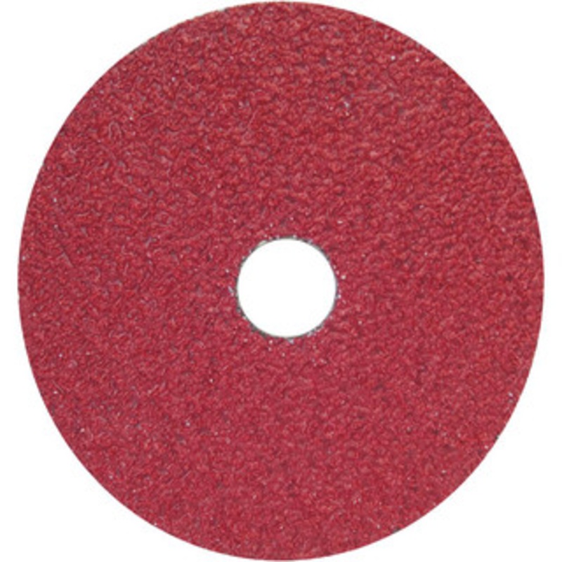 Norton 9-1/8 Diam, 7/8 Hole, 80 Grit Ceramic Alumina Fiber Disc Coarse 77696008452 – 92882414