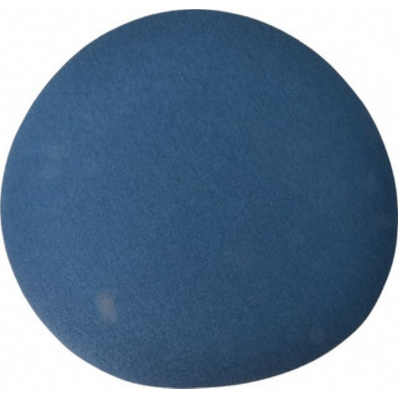 Superior Abrasives 16 Diam, 50 Grit Zirconia Alumina Adhesive PSA Disc Coarse Grade, Blue, Cloth Backing, Flexible 17475 – 01008788