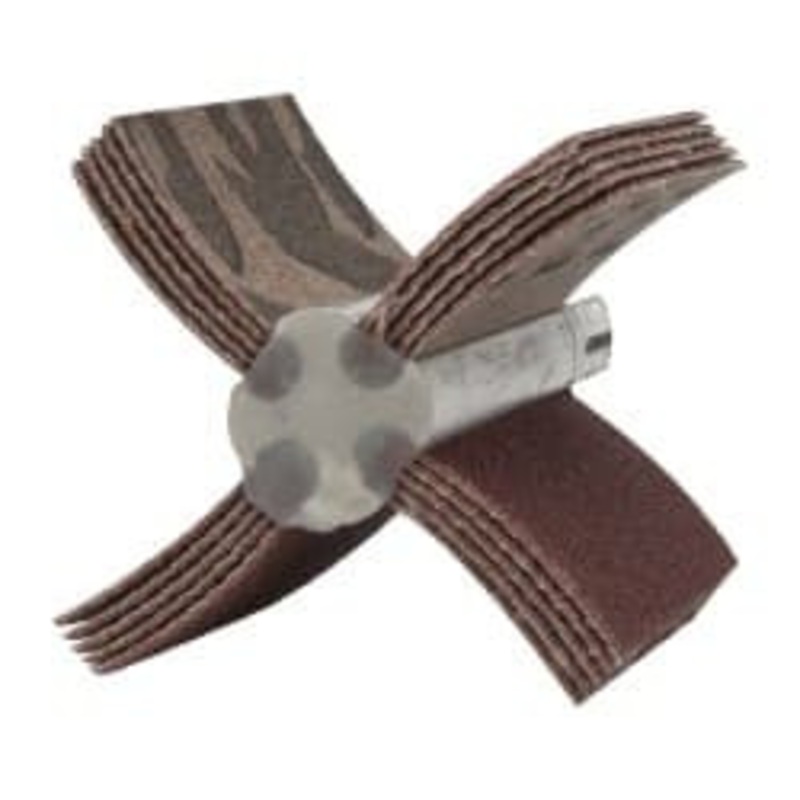 Superior Abrasives 80 Grit, Coated, Aluminum Oxide Bore Polisher 1/4 Shank Length, Medium Grade, 22,000 RPM, Polishes Bores with 1 to 1-1/2 Diam 39166 – 05657903