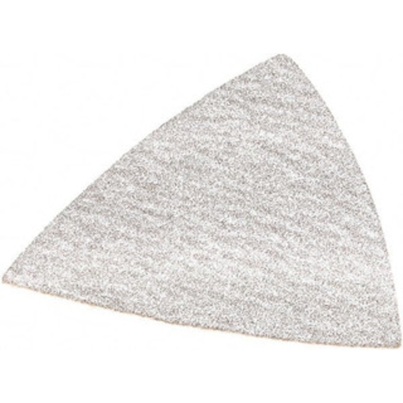 DeWALT 80 Grit, Aluminum Oxide TriangleSanding Sheet 3-1/2 Long x 3-3/4 Wide, Medium Grade, Weighted Cloth Backing DWASPTRI083 – 45263746