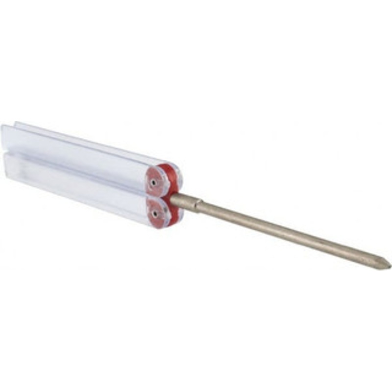 DMT Diamond Machining Technology 9-1/2 OAL Fine Round Chainsaw File Diamond File 3/16 Wide x 3/16 Thick, 3-3/4 LOC, Red, 600 Grit FCS6F – 40109332