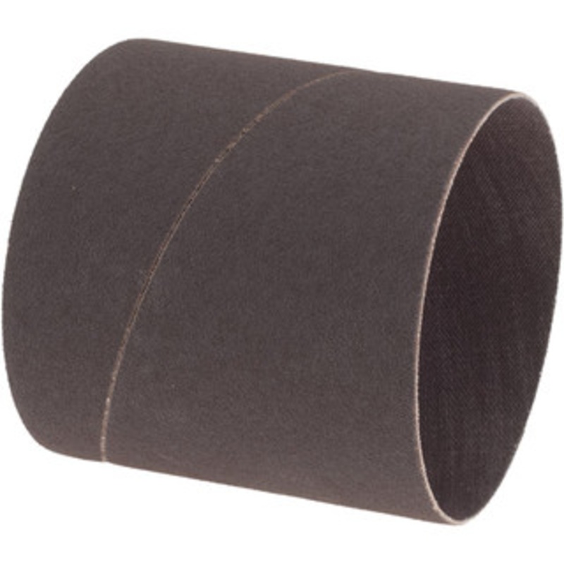 Merit Abrasives 120 Grit Aluminum Oxide Coated Spiral Band 3 Diam x 3 Wide, Fine Grade 08834196572 – 72399348