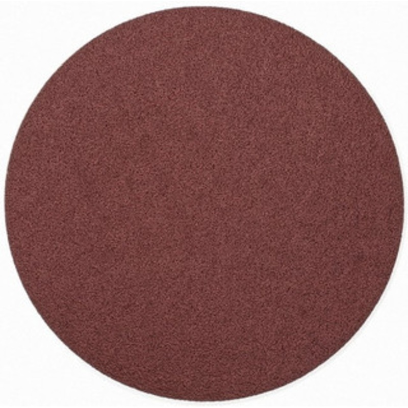 Merit Abrasives 9 Diam, 40 Grit Aluminum Oxide Adhesive PSA Disc Very Coarse, Black, Cloth Backing, Flexible 08834172117 – 72383227
