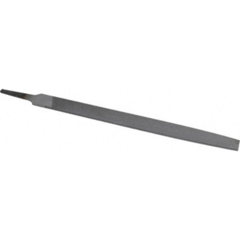 Nicholson 10 Long, Bastard Cut, Flat American-Pattern File Double Cut, 11/64 Overall Thickness, Tang 03665NN – 80757313