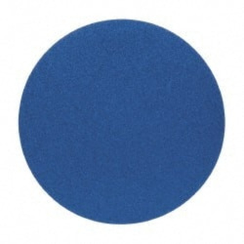 Norton 20 Diam, 40 Grit Zirconia Alumina Adhesive PSA Disc Very Coarse, Blue, Y Weighted Cloth Backing, Flexible 66261138344 – 02983096