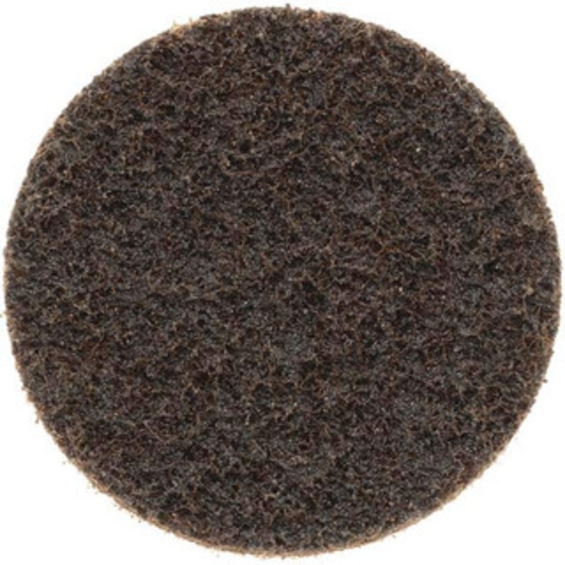 Norton 3 Diam, 80 Grit, Aluminum Oxide Hook & Loop Disc Coarse Grade, Nonwoven 66261055015 – 70482088