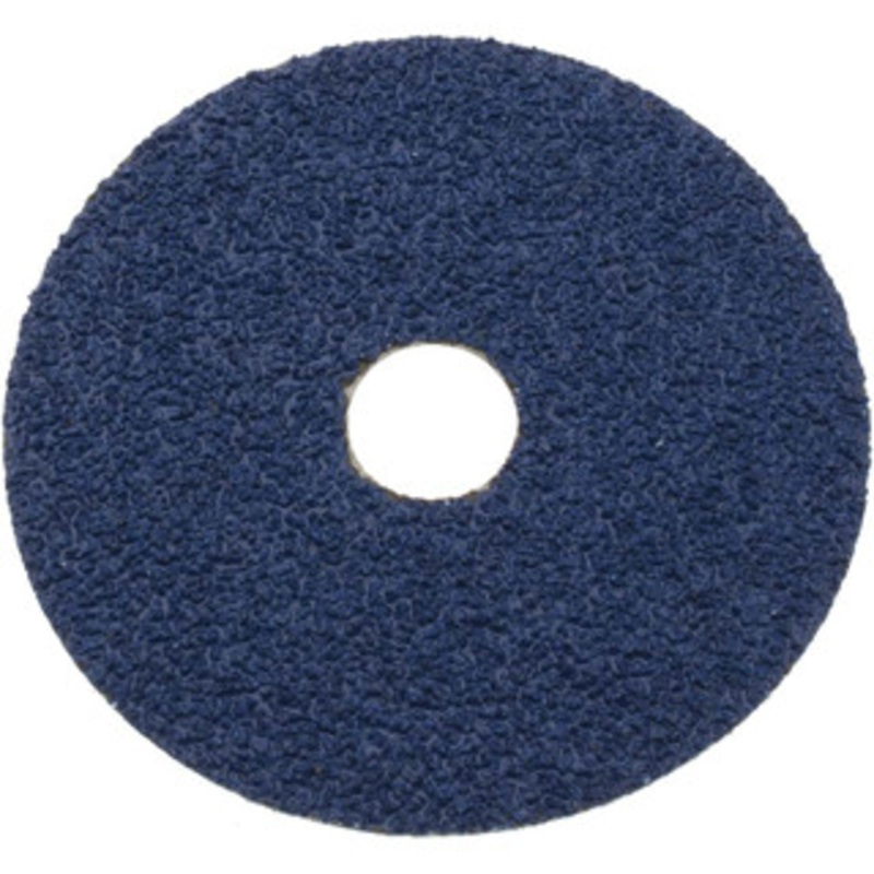 Norton 4-1/2 Diam, 7/8 Hole, 24 Grit Zirconia Alumina Fiber Disc Very Coarse, Series F826 66261138457 – 05700240