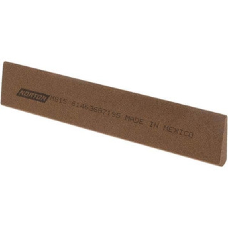 Norton 5 Long x 1 Diam x 5/16 Thick, Aluminum Oxide Sharpening Stone Round, Medium Grade 61463687195 – 02360428