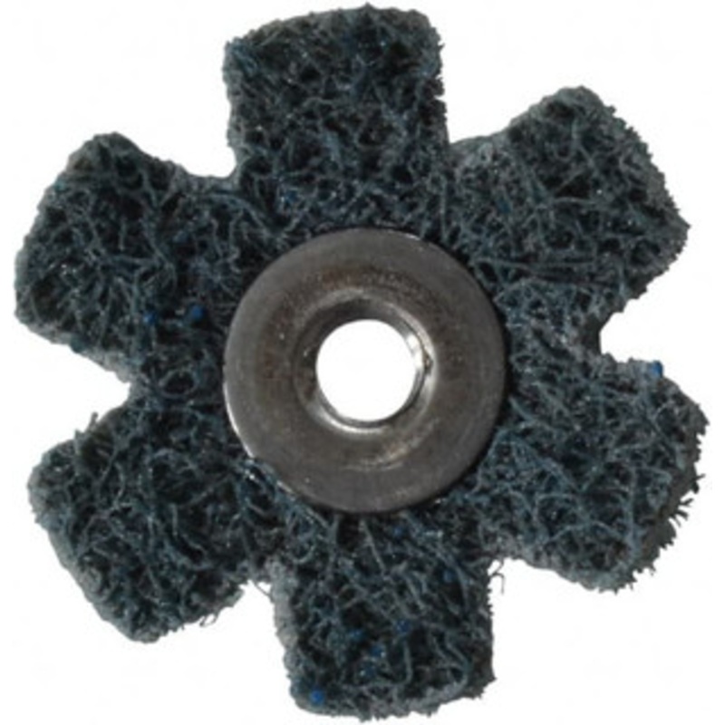 Superior Abrasives 1-1/2 Diam Nonwoven Sanding Star Very Fine Grade, Eyelet, 8,000 RPM 28834 – 40037574
