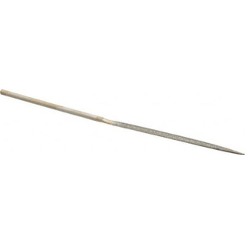 Value Collection 5-1/2 OAL Medium Half Round Needle Diamond File 13/64 Wide x 1/16 Thick, 2-3/4 LOC 2152M – 00448571