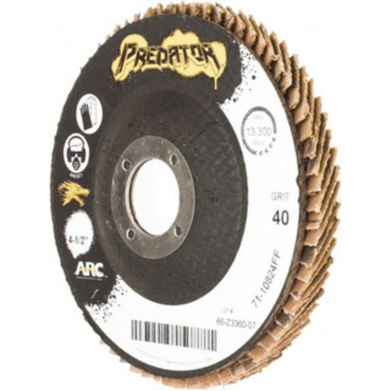 Value Collection Flap Disc Coarse Grade, Arbor Attachment 71-10824FF – 35587930
