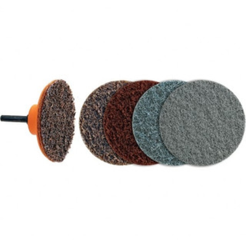 Walter Surface Technologies 3 Aluminum Oxide Quick Change Disc Type R Attachment, Super Fine Grade, Non-Woven, 28,000 RPM, Twist Compatible 04G305 – 57815755