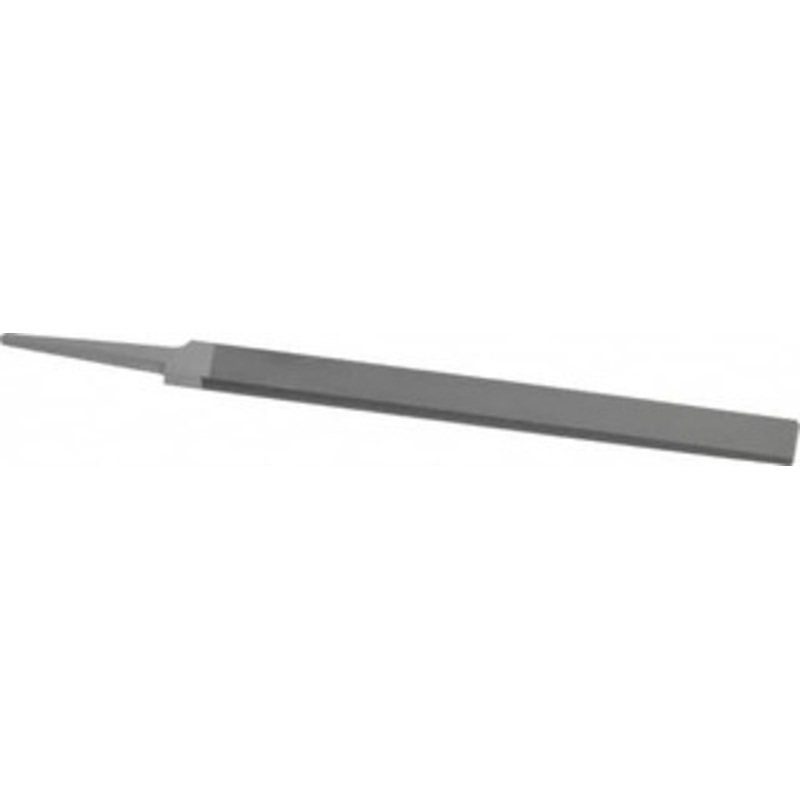 Grobet USA 6 Standard Precision Swiss Pattern Hand File Double Cut, 4 Cut, 3/4 Width x 5/32 Thick, with Tang 31.148 – 60205341