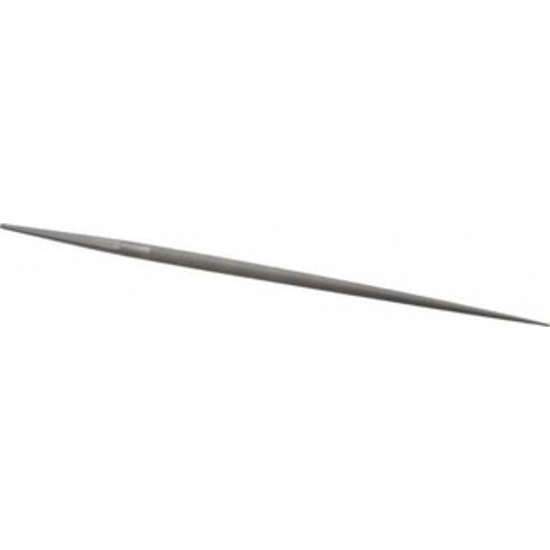 Grobet USA 8 Standard Precision Swiss Pattern Round File Double Cut, 4 Cut, 5/16 Width, with Tang 31.298 – 60112448