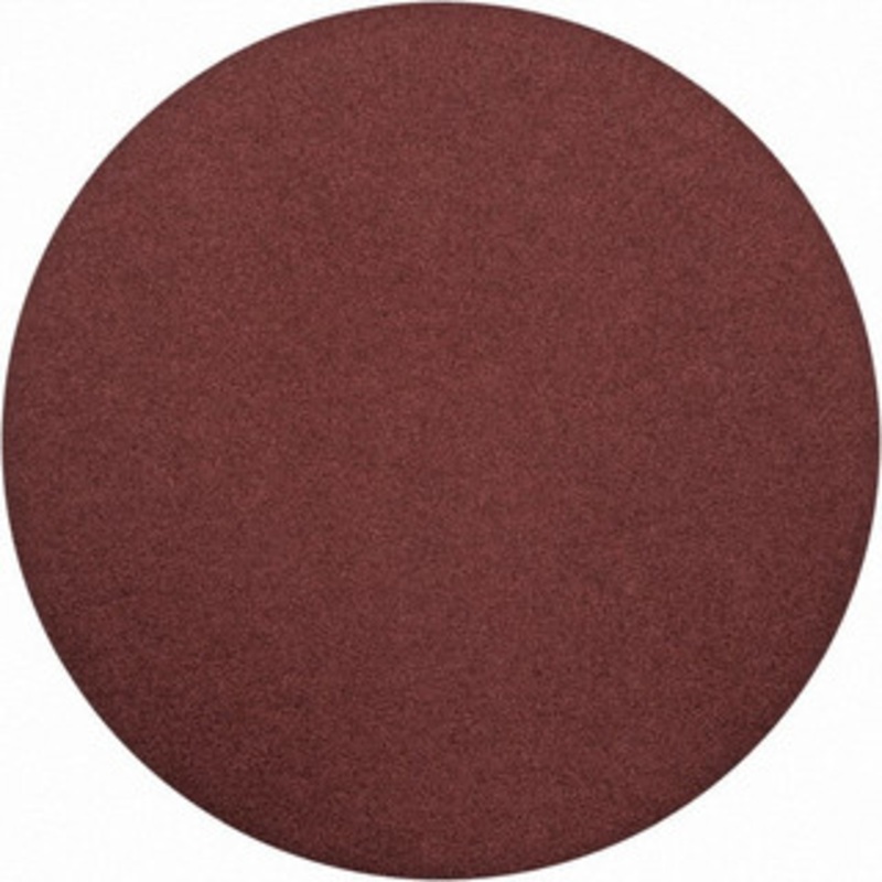 Merit Abrasives 15 Diam, 80 Grit Aluminum Oxide Adhesive PSA Disc Coarse Grade, Black, Cloth Backing, Flexible, Use with Stationary Disc Sanders 08834173079 – 72383649