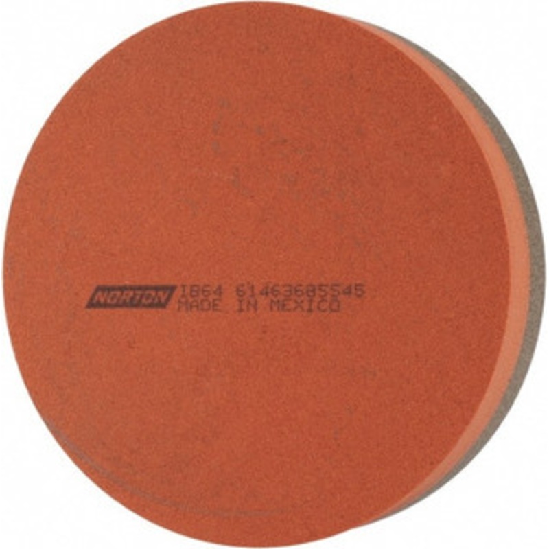 Norton 4 Diam x 1 Thick, Aluminum Oxide Sharpening Stone Round, Coarse, Fine Grade 61463685545 – 05139597