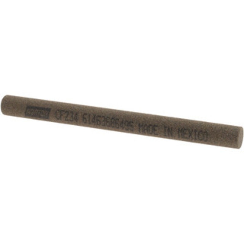 Norton 4 Long x 3/8 Diam x 3/8 Thick, Aluminum Oxide Sharpening Stone Round, Coarse Grade 61463686495 – 67835892