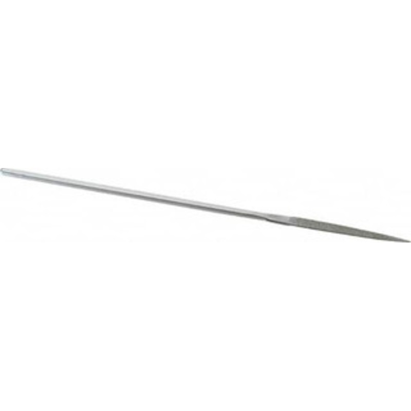 Strauss & Co. 5-1/2 OAL Fine Half Round Needle Diamond File 11/64 Wide x 1/16 Thick, 1-5/8 LOC, 91 Grit MI8608 D91 – 05237037