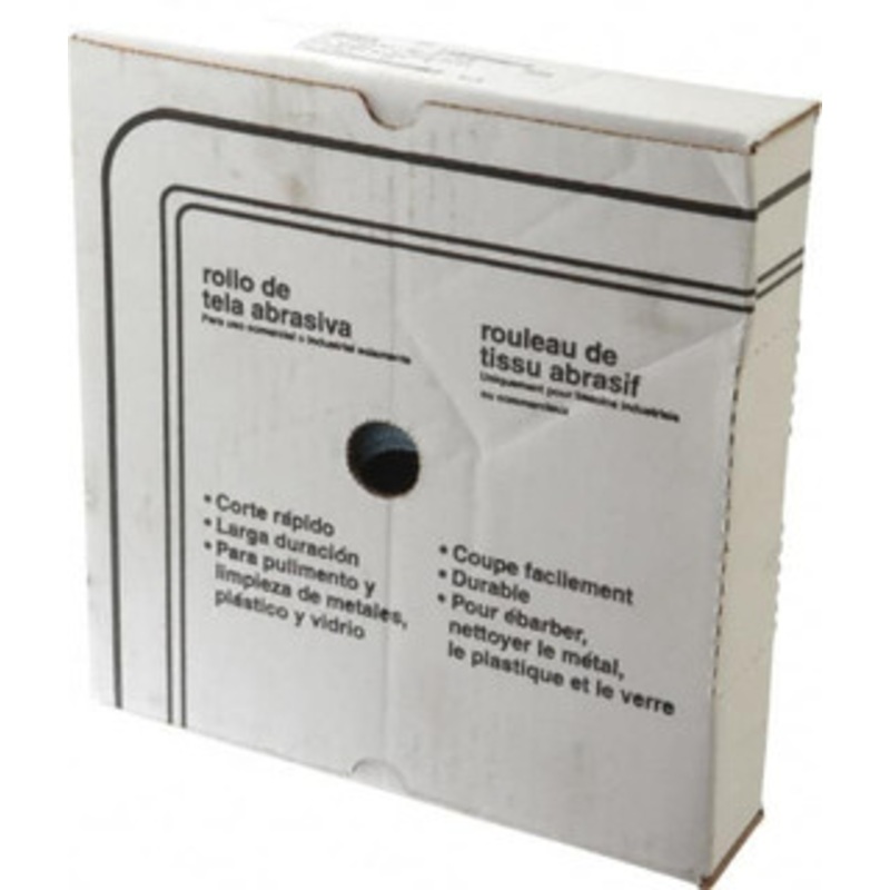 Value Collection 1-1/2 x 50 Yd 150 Grit Aluminum Oxide Shop Roll Very Fine Grade, J Weighted Cloth Backing E1132 – 00423376