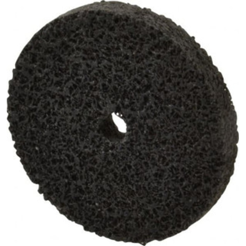 Brite Star 2 Diam, 1/4 Face Width, 1/4 Center Hole, Fine Grade, Silicon Carbide Deburring Wheel Unitized, Soft Density 2 Grade, 16,100 RPM 66261109829 – 41903618