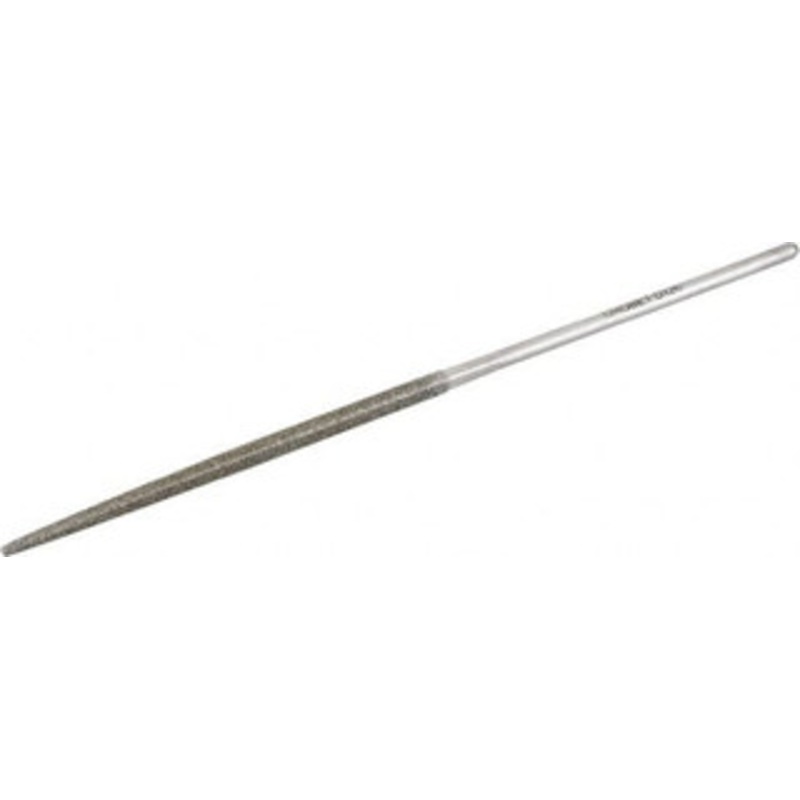 Grobet USA 5-1/2 OAL Fine Square Needle Diamond File 2-1/2 LOC, 126 Grit 33.974 – 03537586