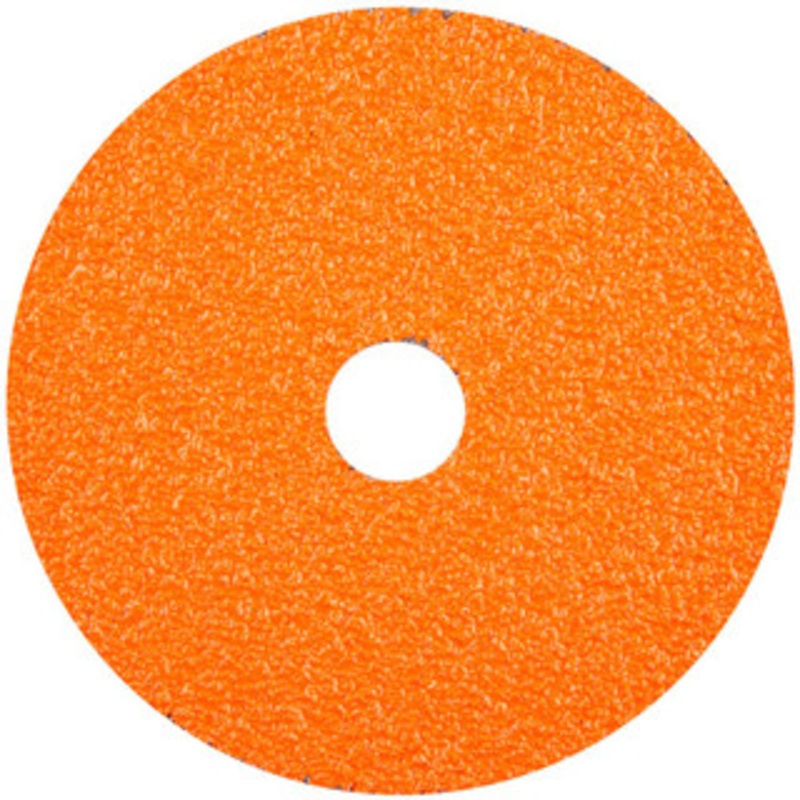Norton 5 Diam, 7/8 Hole, 36 Grit Ceramic Alumina Fiber Disc Coarse, 10,000 Max RPM, Series BlazeX 69957370197 – 11719218