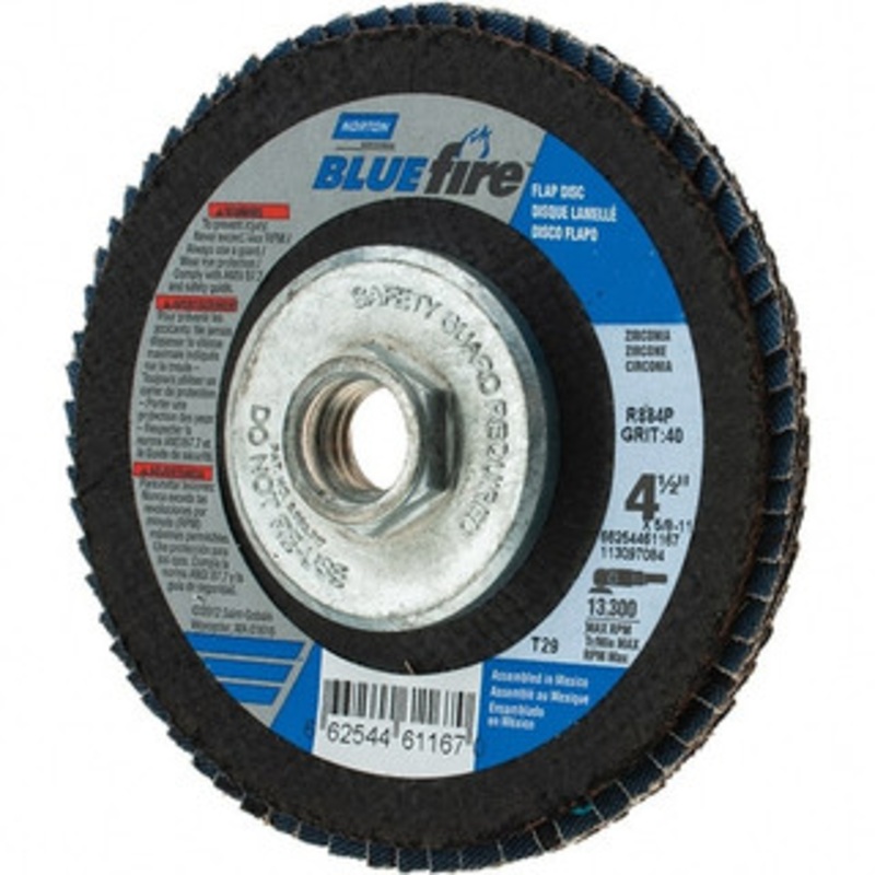 Norton Flap Disc Coarse Grade, Arbor Attachment, Fiberglass Backing 66254461167 – 77929370