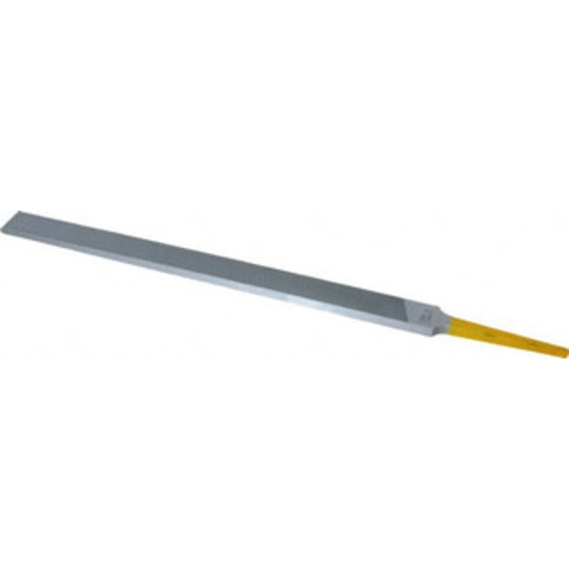 PFERD 8 Swiss Pattern Regular Pillar File Double Cut, Second Cut, 0 Cut, 9/16 Width x 7/32 Thick, with Tang 15110 – 74342932