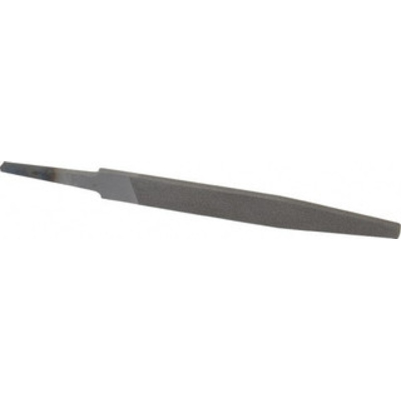Value Collection 4 Long, Smooth Cut, Flat American-Pattern File Double Cut, 5/64 Overall Thickness, Tang SC70574033 – 70574033