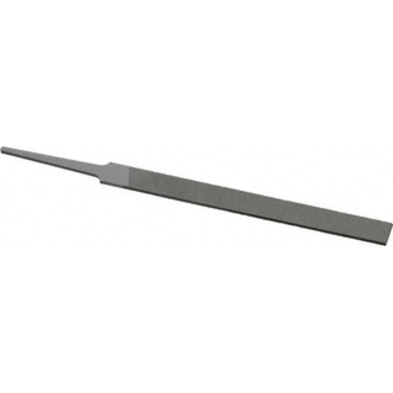 Grobet USA 4 Standard Precision Swiss Pattern Equalling File Double Cut, 0 Cut, 13/32 Width x 5/64 Thick, with Tang 31.065 – 60203106