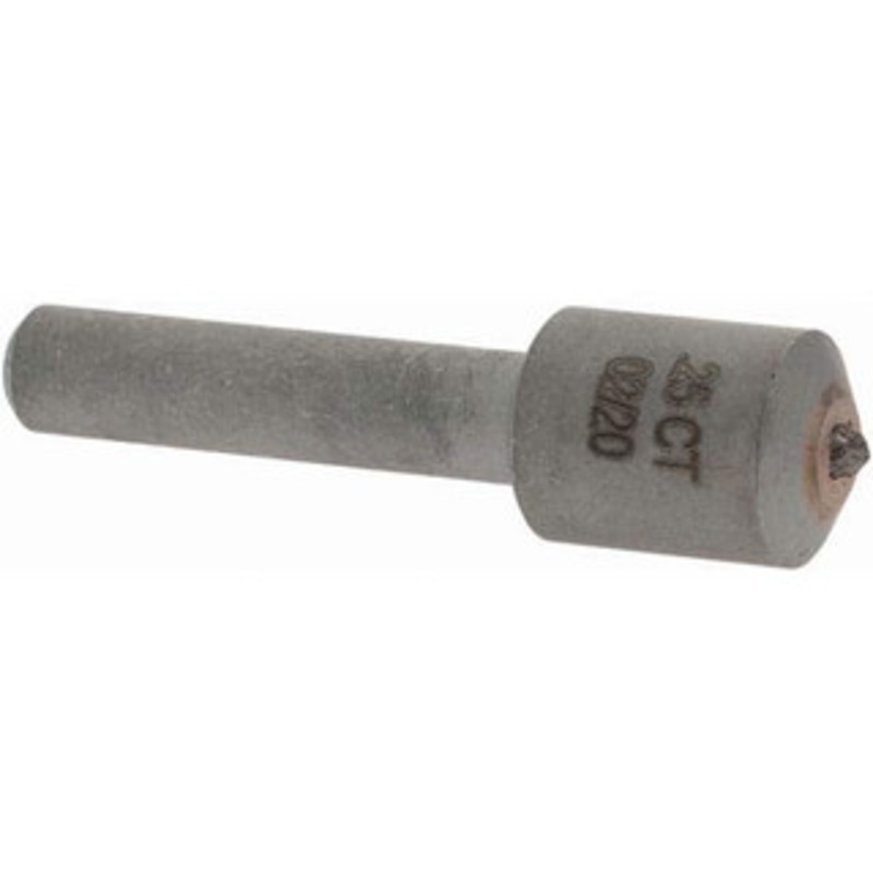 Made in USA 1/4 Carat Single Point Small Landis Diamond Dresser 1/4 Shank Diam, 1-1/8 Shank Length 66260102954 – 03536109