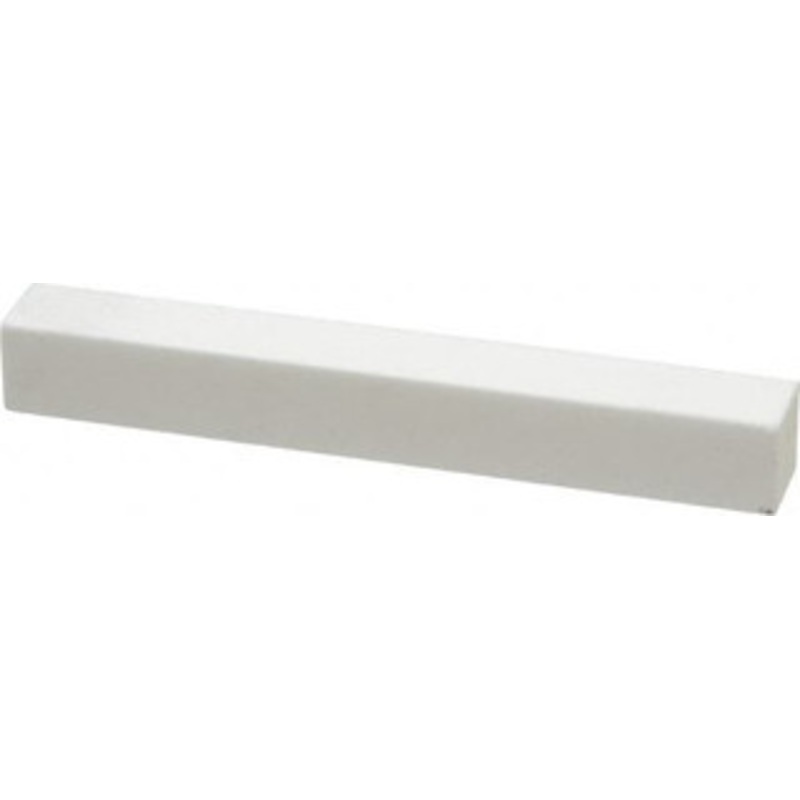 Made in USA 220 Grit Aluminum Oxide Rectangular Dressing Stick 4 x 1/2 x 1/2, Very Fine Grade, Vitrified Bond UA2A2DWE220H – 01865690