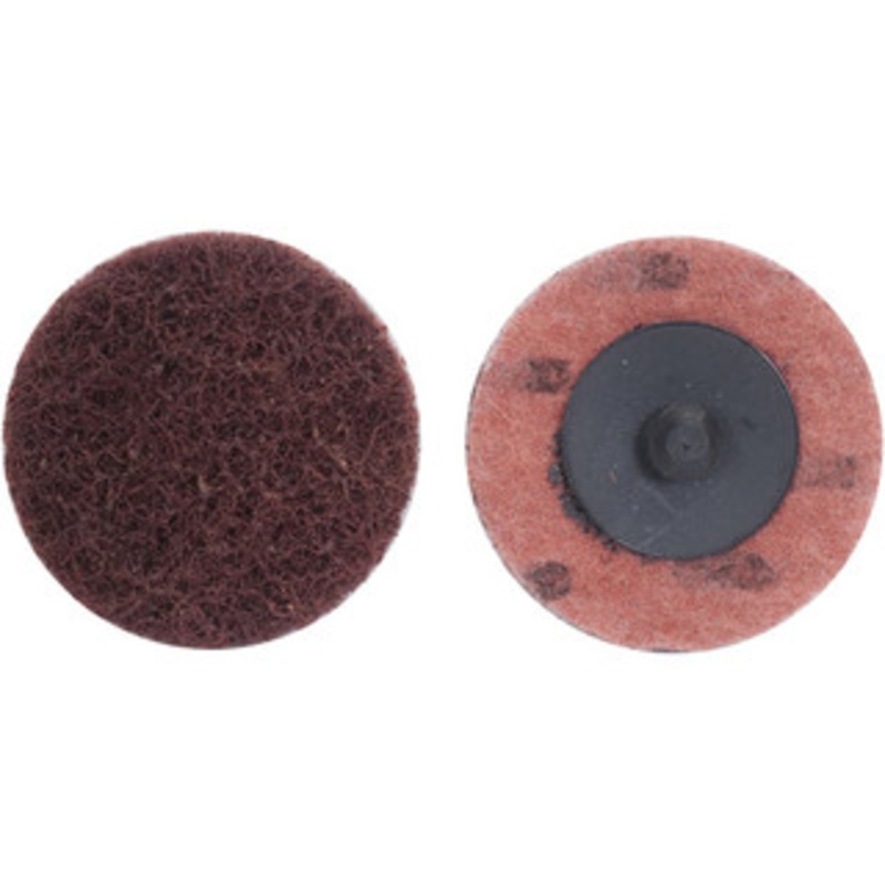 Merit Abrasives 3 Aluminum Oxide Quick Change Disc Type R Attachment, Coarse Grade, Non-Woven, 20,000 RPM, Power-Lock Type 3 Compatible 08834161651 – 72376452
