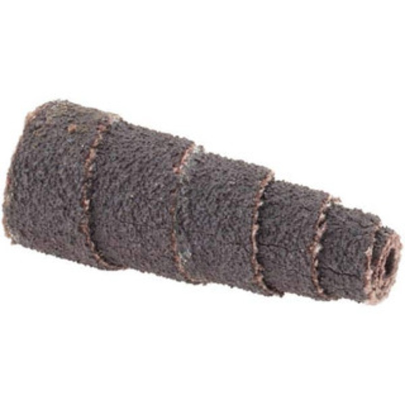 Merit Abrasives 5/8 x 1-1/2 Medium Aluminum Oxide Full Taper Cartridge Roll 60 Grit, 1/8 Pilot Hole Diam 08834181774 – 72388663