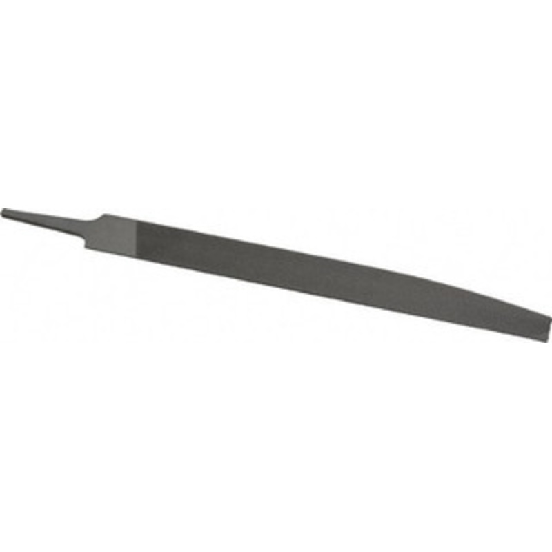 Nicholson 10 Long, Bastard Cut, Knife American-Pattern File Double Cut, 1/4 Overall Thickness, Tang 06992N – 80762313