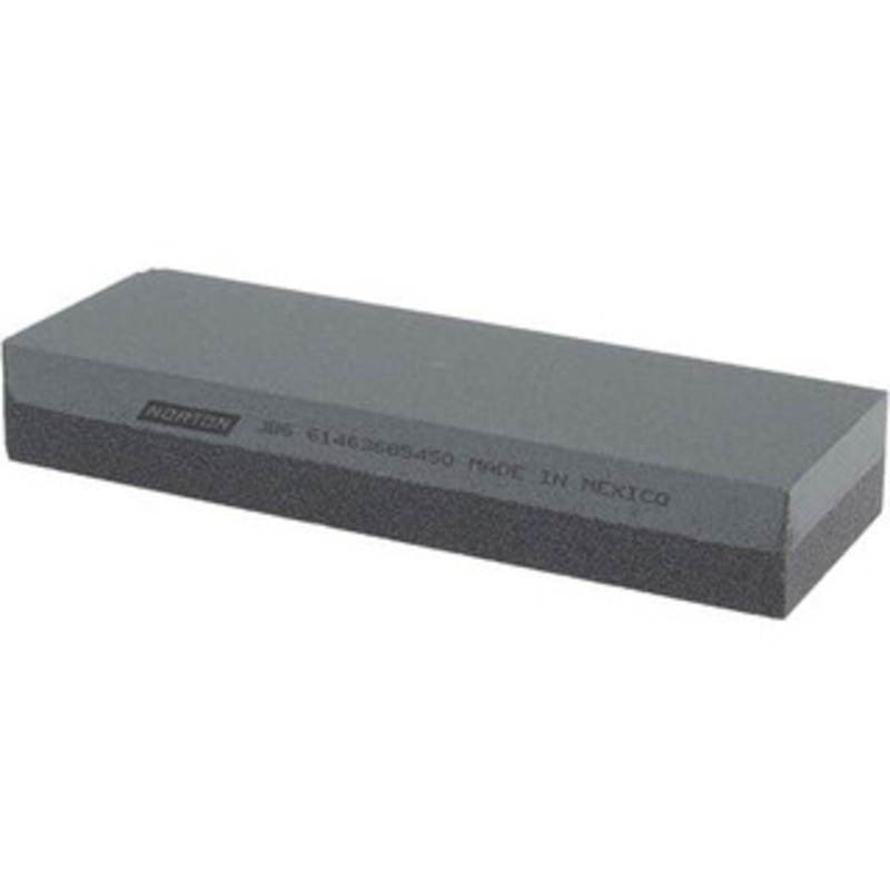 Norton 6 Long x 2 Wide x 1 Thick, Silicon Carbide Sharpening Stone Rectangle, Coarse, Fine Grade 61463685450 – 05139720