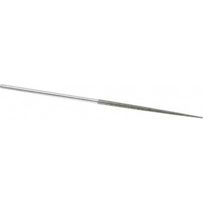 Strauss & Co. 5-1/2 OAL Coarse Round Needle Diamond File 1/8 Wide x 1/8 Thick, 2-3/4 LOC, 181 Grit 2162 D181 – 05241773