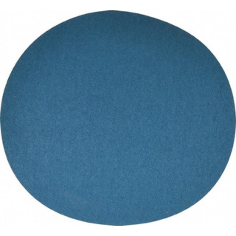 Superior Abrasives 6 Diam, 100 Grit Zirconia Alumina Adhesive PSA Disc Fine Grade, Blue, X Weighted Backing, Flexible 17510 – 88592407