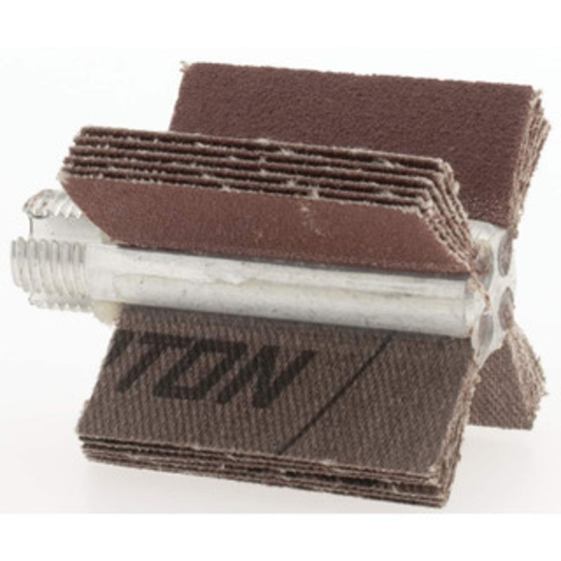 Merit Abrasives 120 Grit, Coated, Aluminum Oxide Bore Polisher Fine Grade, 22,000 RPM, Polishes Bores with 1 to 1-1/2 Diam 08834154093 – 97986525
