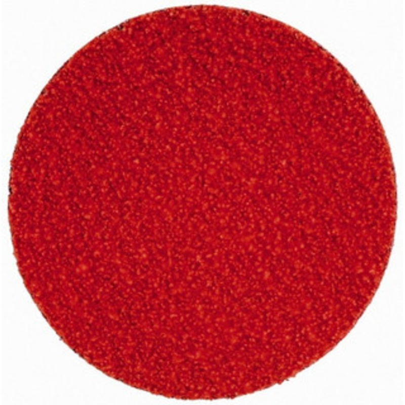 Norton 2 60 Grit Ceramic Alumina Quick Change Disc Type R Attachment, Medium Grade, Orange, Coated, Polyester Backing, Speed-Lok TR Compatible 63642595476 – 30643951