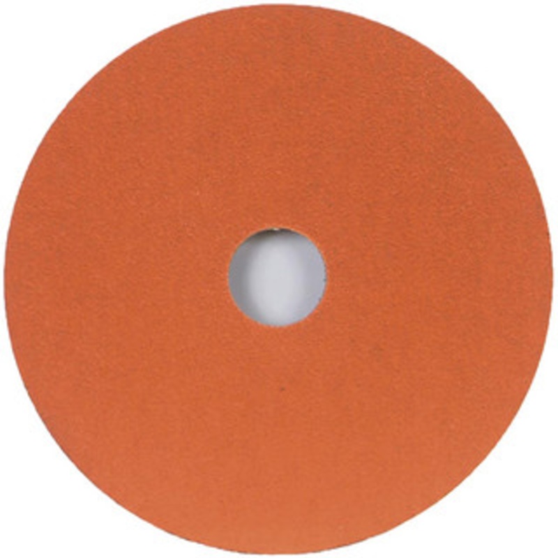 Norton 5 Diam, 7/8 Hole, 24 Grit Ceramic Fiber Disc Series R980P 69957398005 – 42064303