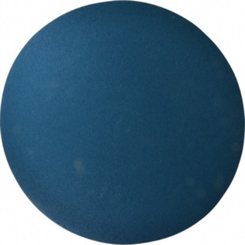 Superior Abrasives 16 Diam, 60 Grit Zirconia Alumina Adhesive PSA Disc Medium Grade, Blue, Cloth Backing, Flexible 17476 – 01008796