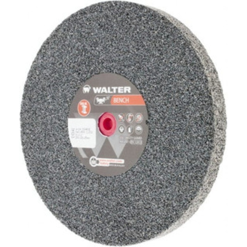 Walter Surface Technologies 24 Grit Aluminum Oxide Bench & Pedestal Grinding Wheel 10 Diam x 1 Hole x 1 Thick, 2500 Max RPM, Coarse Grade, Vitrified Bond 12E643 – 57856593