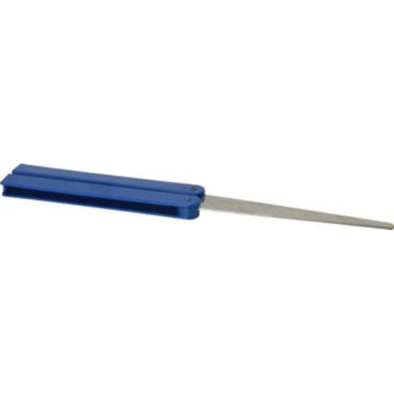 DMT Diamond Machining Technology 9-1/2 OAL Coarse Flat Sharpener Diamond File 3/4 Wide x 1/16 Thick, 4 LOC, Blue, 325 Grit FFC – 05126156