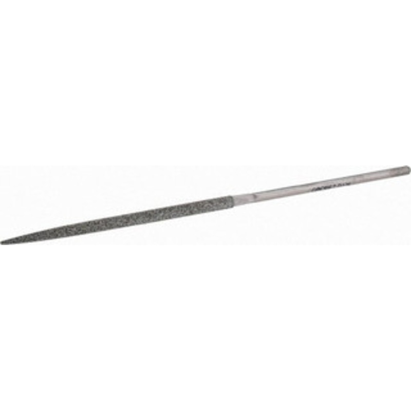 Grobet USA 5-1/2 OAL Coarse Three Square Needle Diamond File 126 Grit 33.975 – 03537545