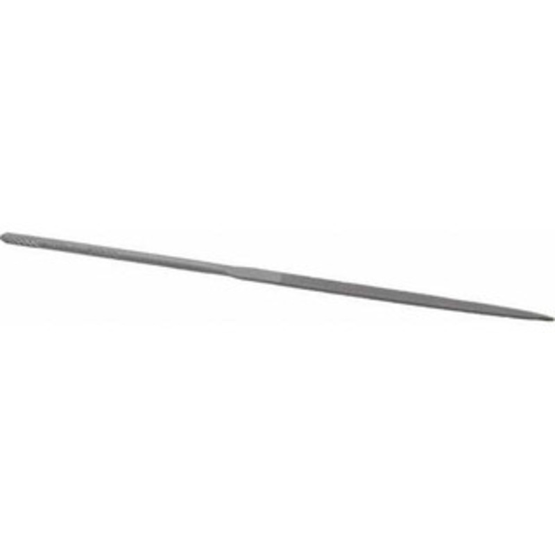 Nicholson 5-1/2 Needle Precision Swiss Pattern Flat File 0 Cut, 2-1/2 LOC, with Handle T37472 – 60303922